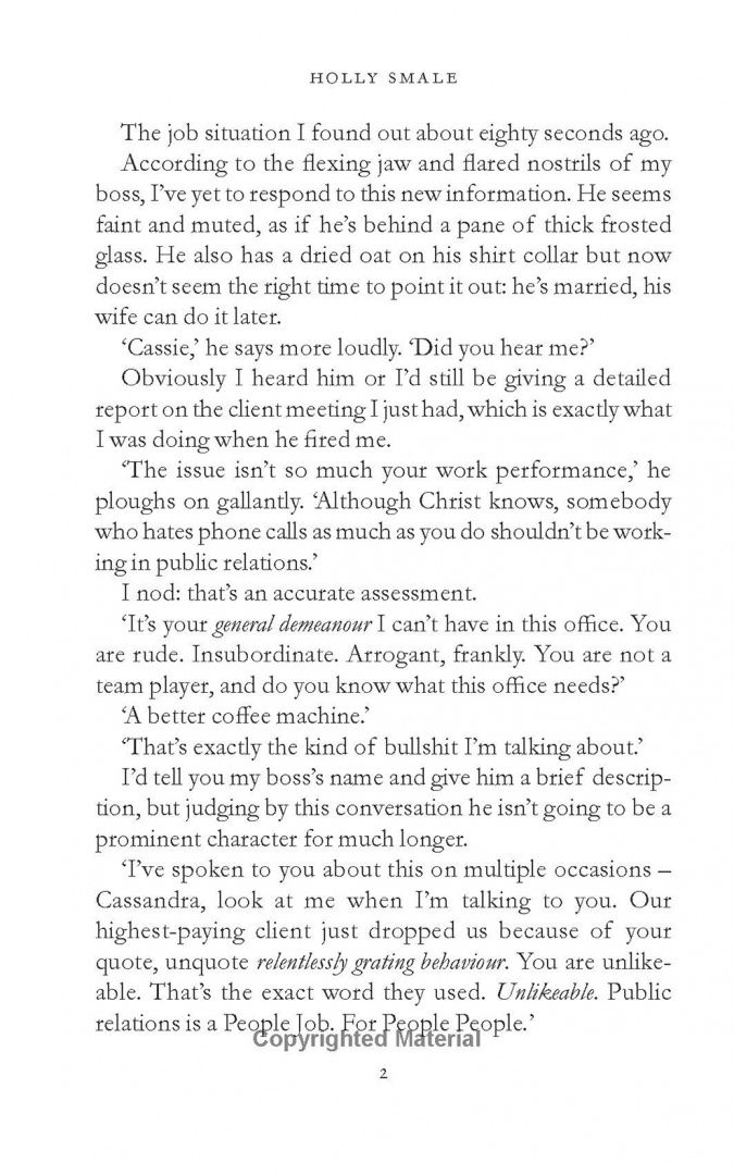 Holly Smale: The Cassandra Complex