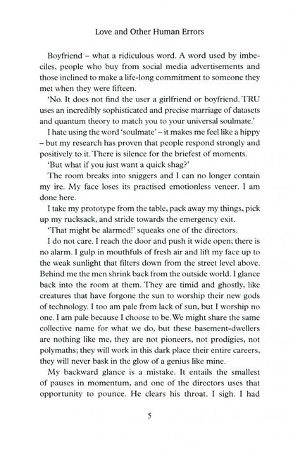 Bethany Clift: Love And Other Human Errors