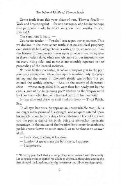 Jas Treadwell: The Infernal Riddle of Thomas Peach