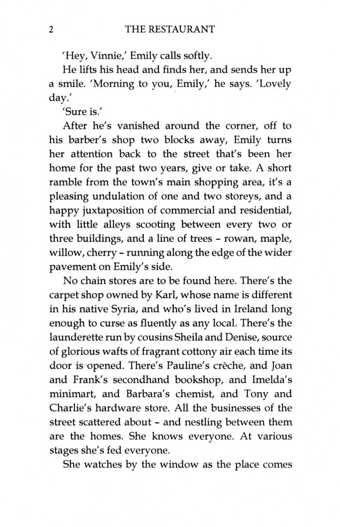 Roisin Meaney: The Restaurant