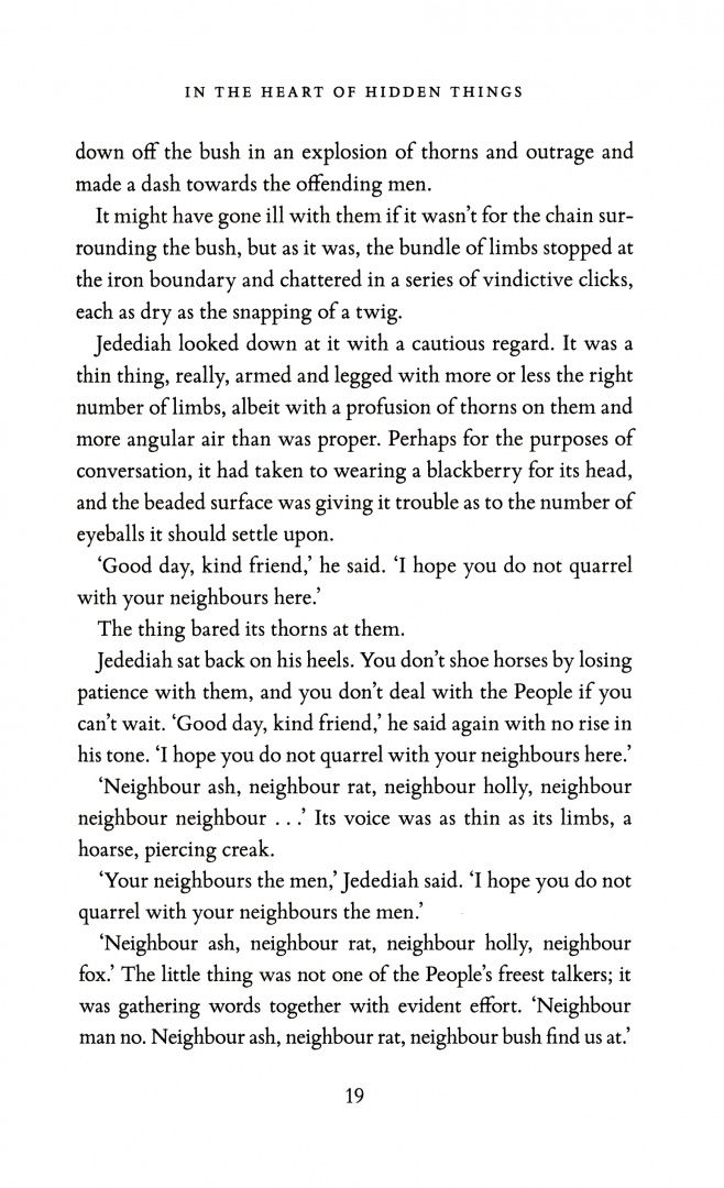 Kit Whitfield: In the Heart of Hidden Things