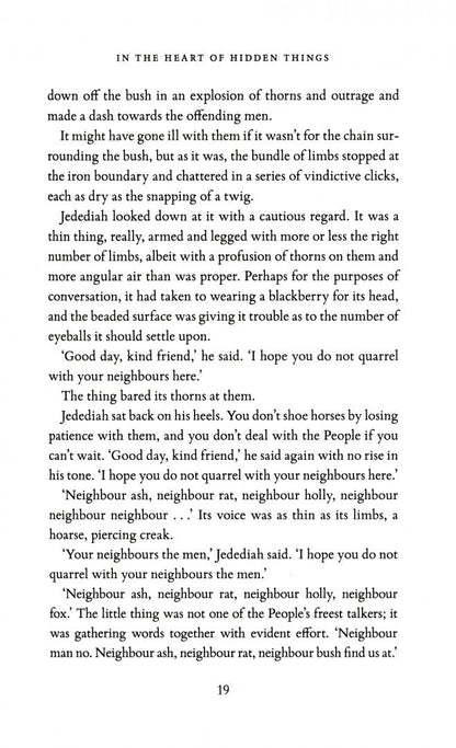 Kit Whitfield: In the Heart of Hidden Things