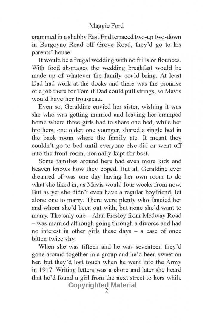 Maggie Ford: The Factory Girl