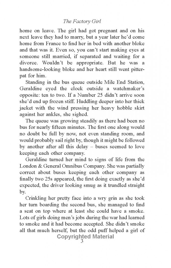 Maggie Ford: The Factory Girl