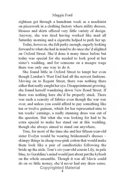 Maggie Ford: The Factory Girl