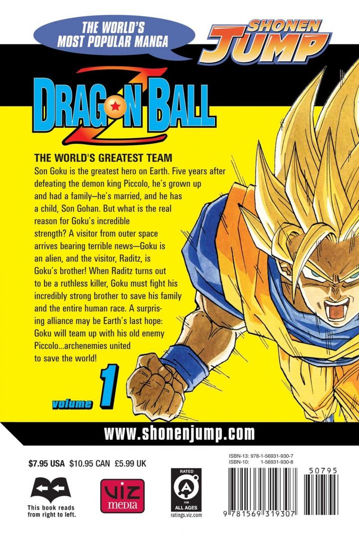 Akira Toriyama: Dragon Ball Z. Volume 1