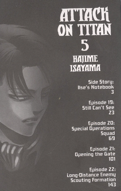 Hajime Isayama: Attack on Titan 5