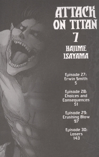 Hajime Isayama: Attack on Titan 7