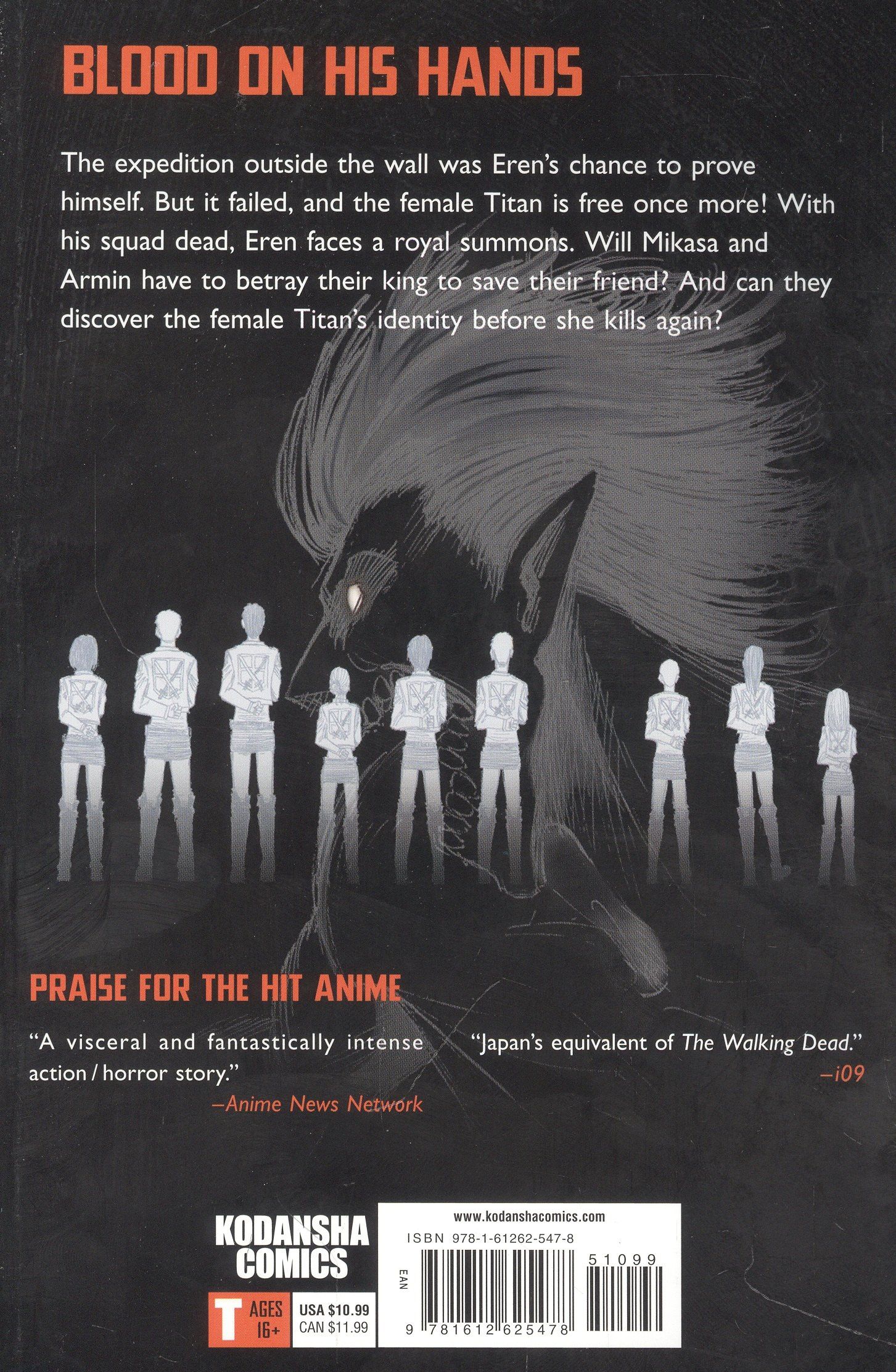 Hajime Isayama: Attack on Titan 8