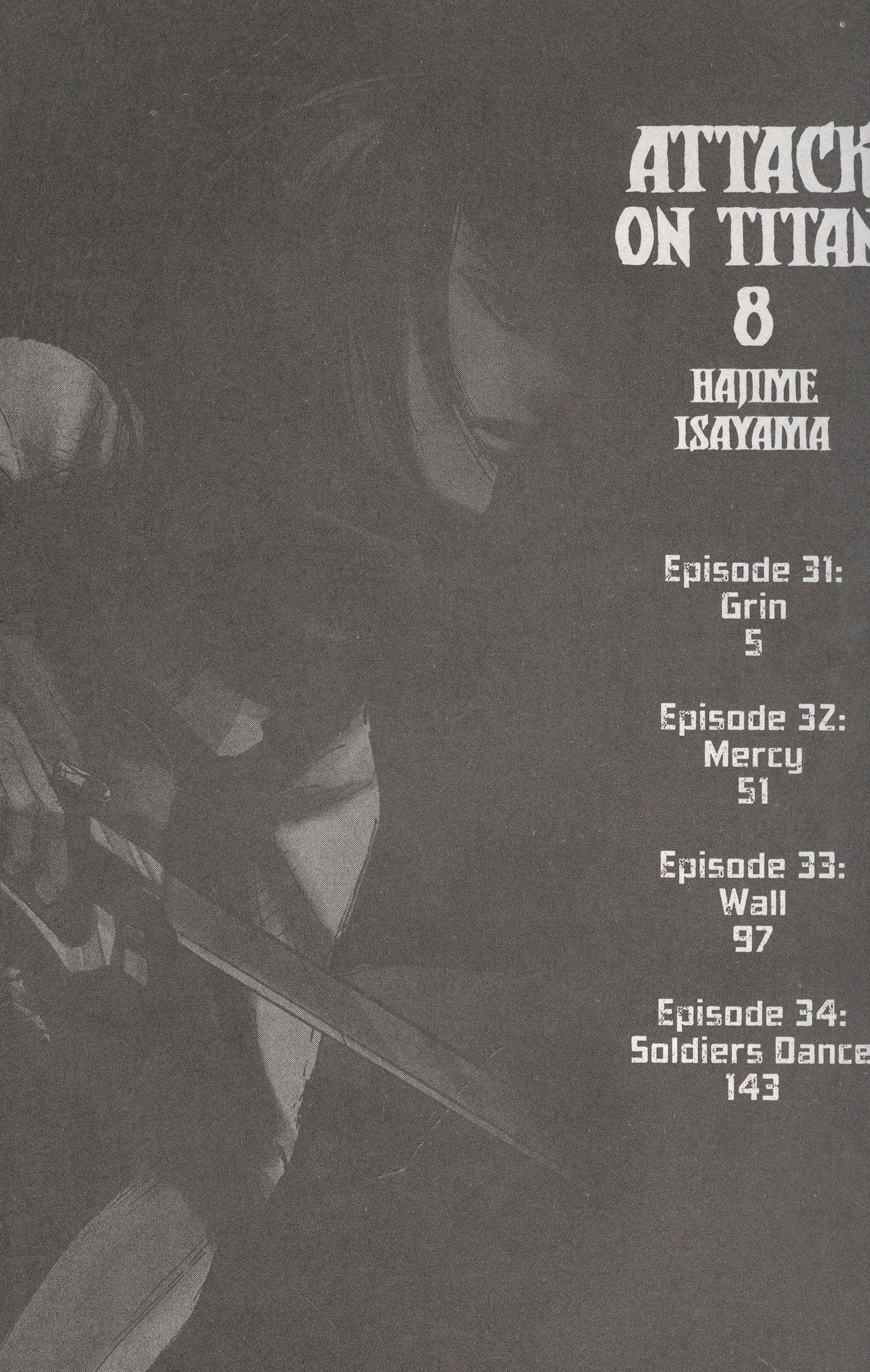 Hajime Isayama: Attack on Titan 8
