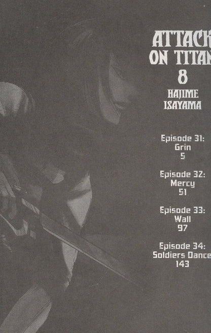 Hajime Isayama: Attack on Titan 8