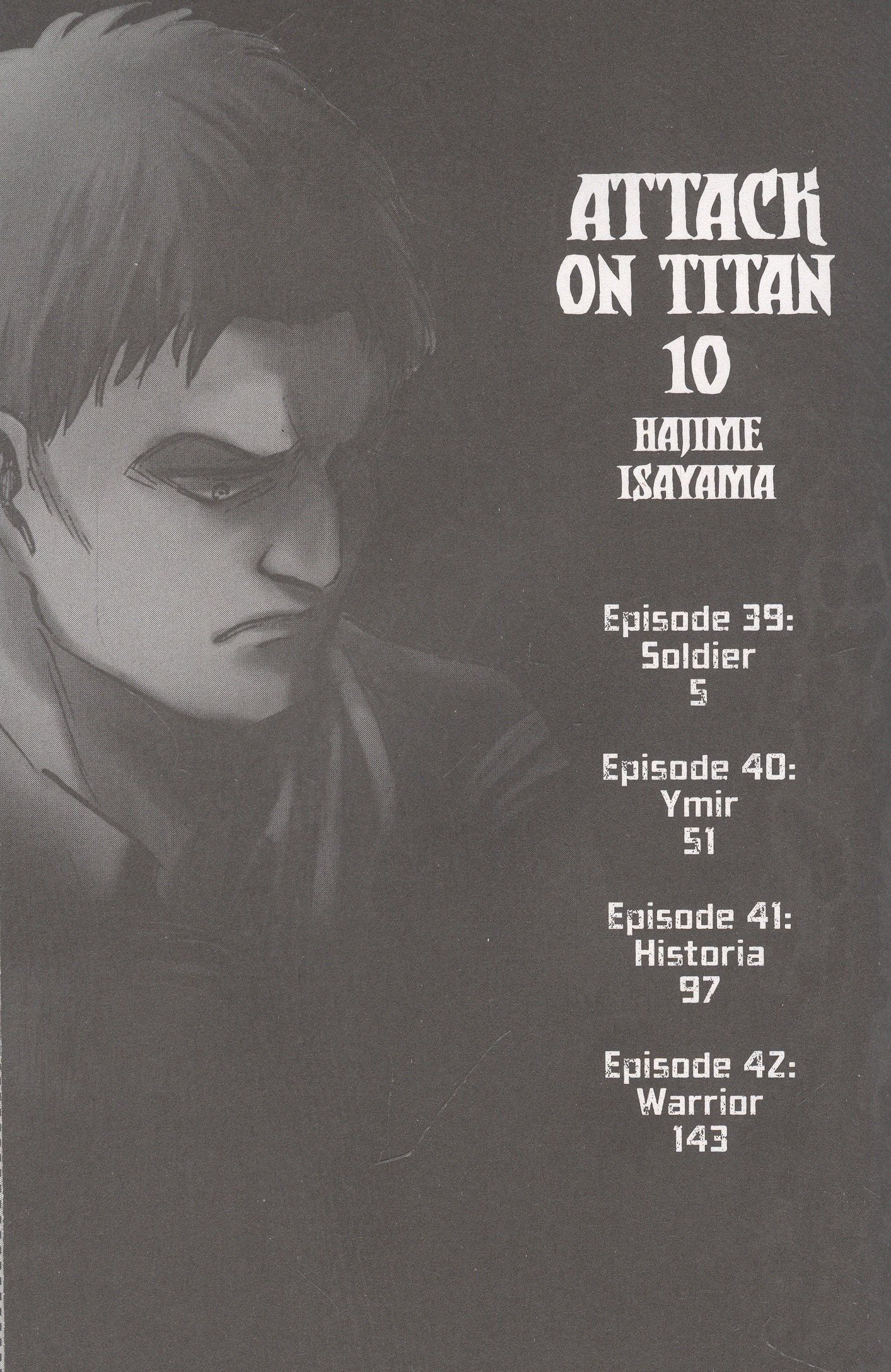 Hajime Isayama: Attack on Titan 10