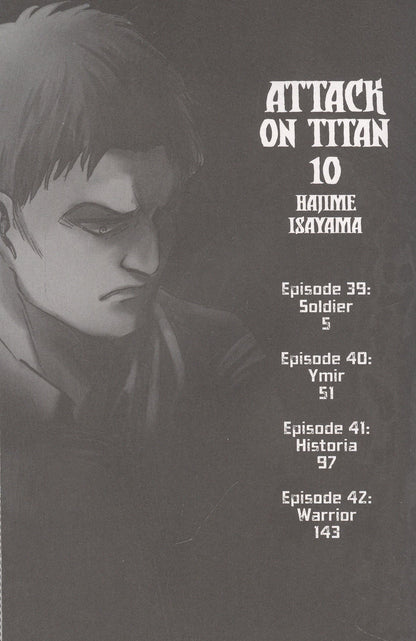 Hajime Isayama: Attack on Titan 10
