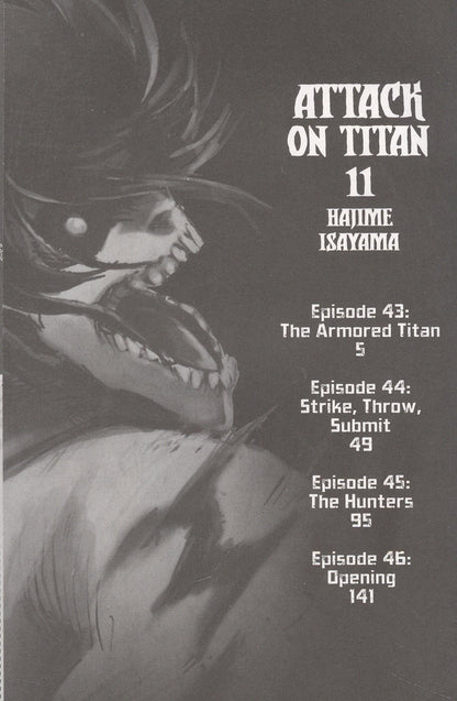 Hajime Isayama: Attack on Titan 11