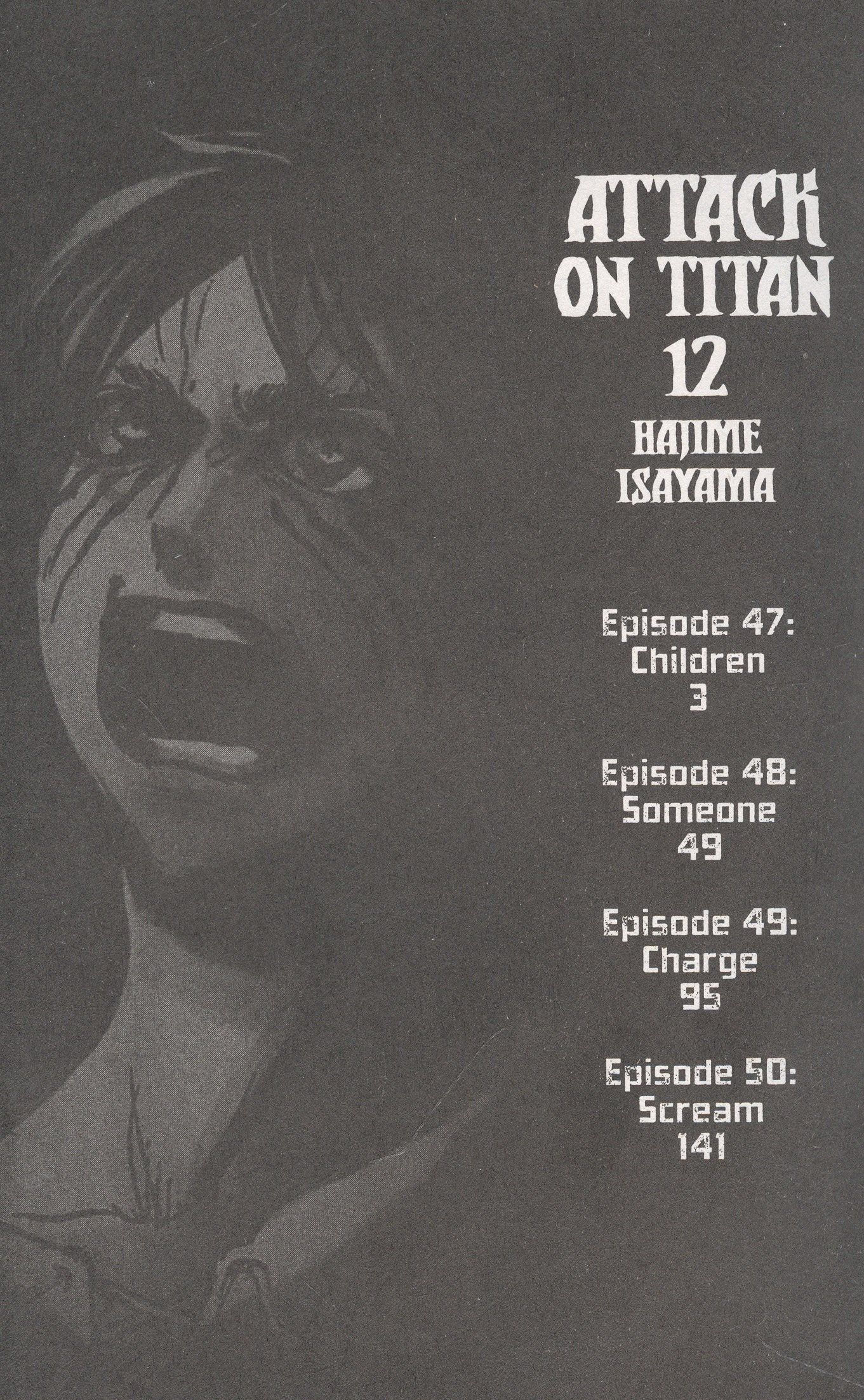 Hajime Isayama: Attack on Titan 12