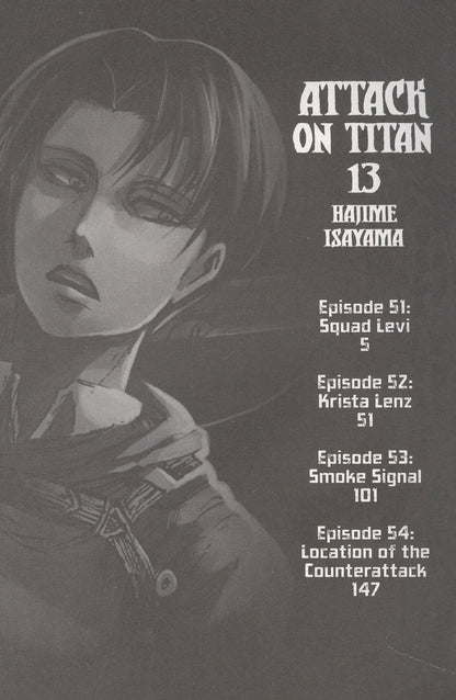 Hajime Isayama: Attack on Titan 13