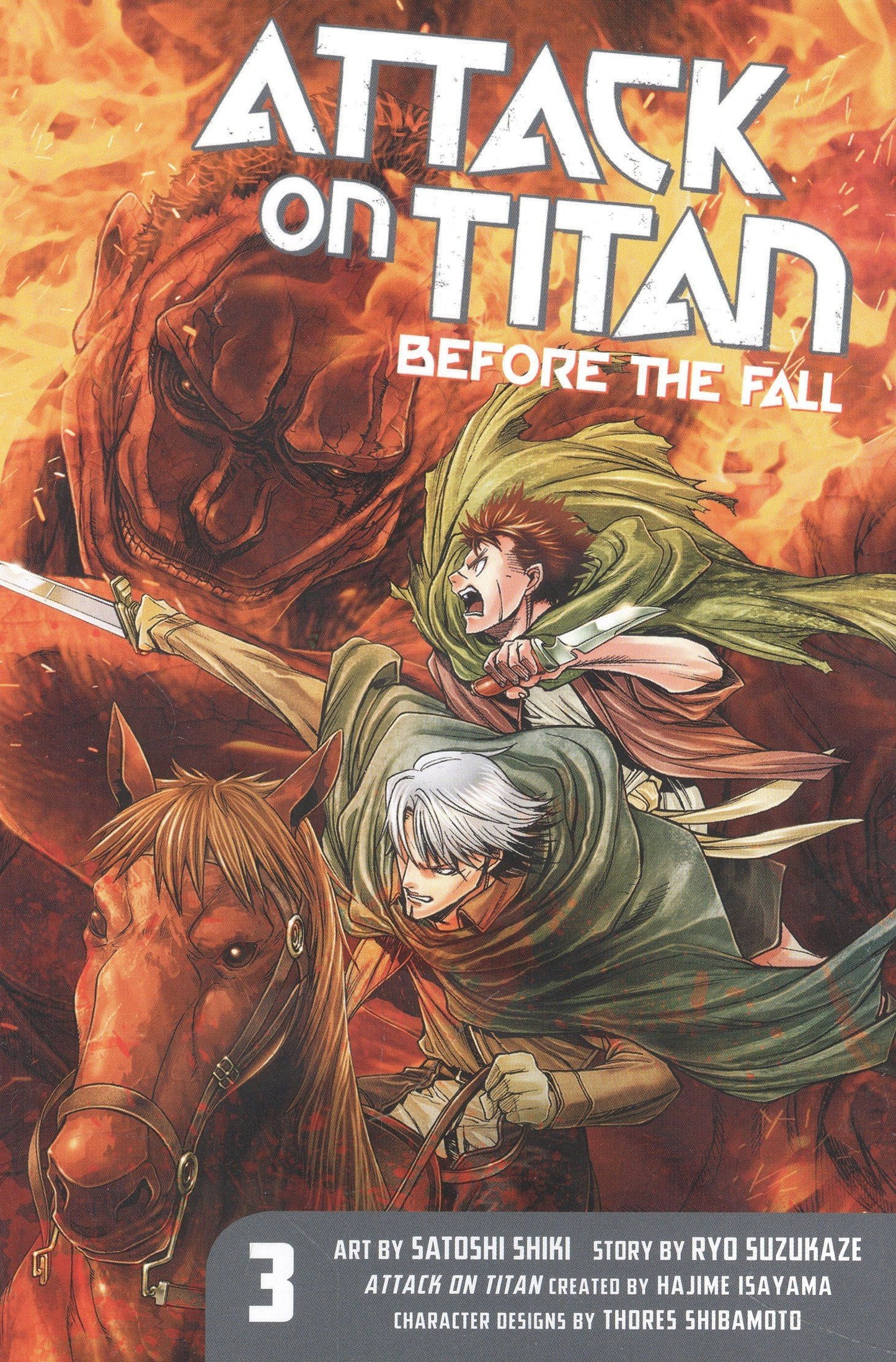 Hajime Isayama: Attack on Titan: Before the Fall 3