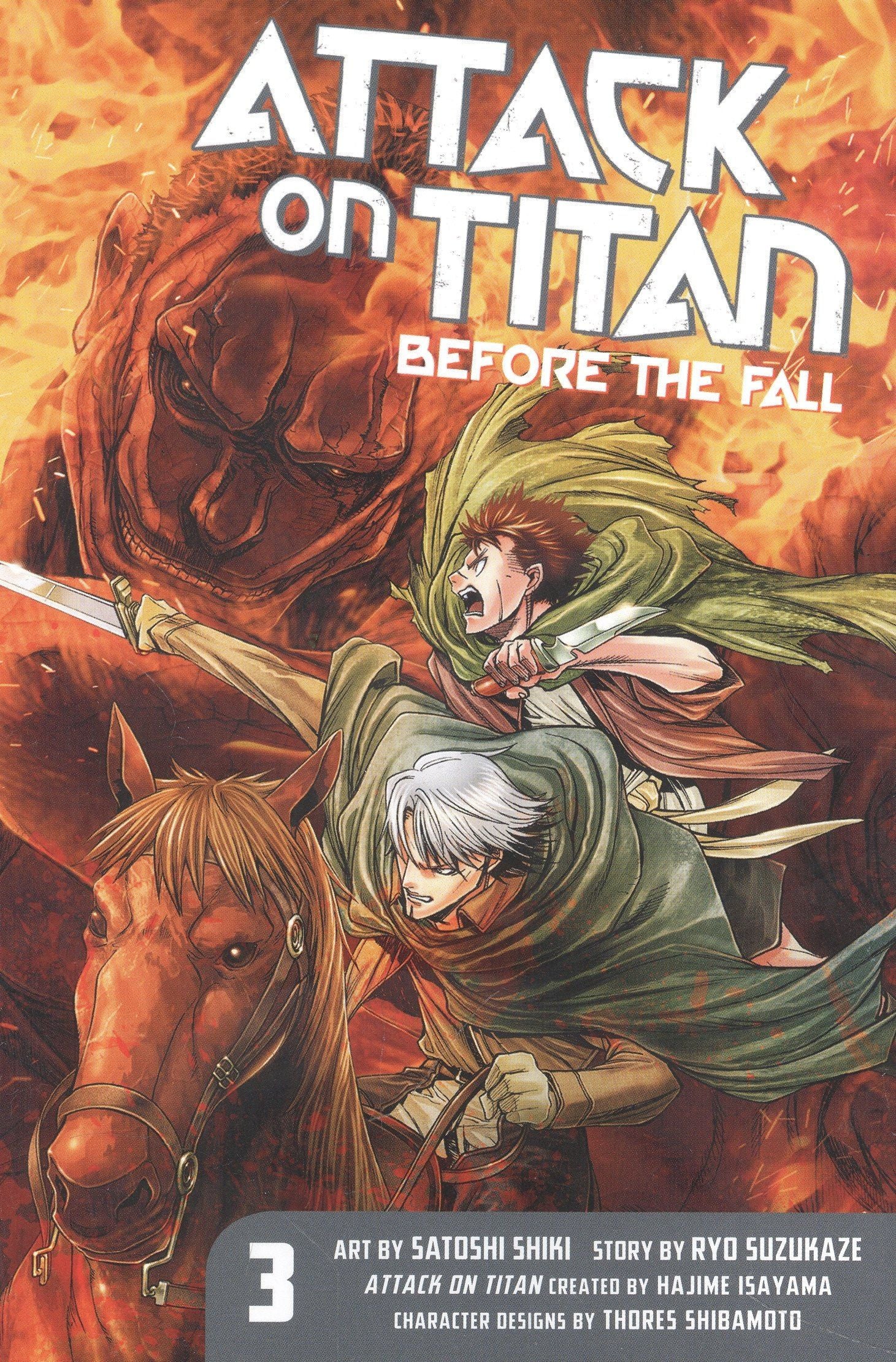Hajime Isayama: Attack on Titan: Before the Fall 3