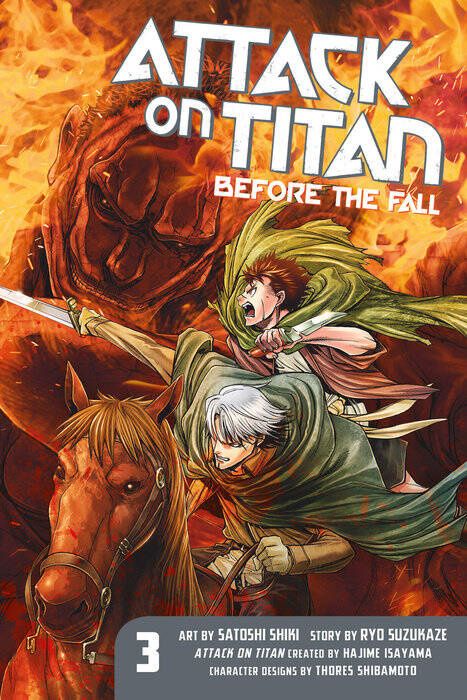 Hajime Isayama: Attack on Titan: Before the Fall 3