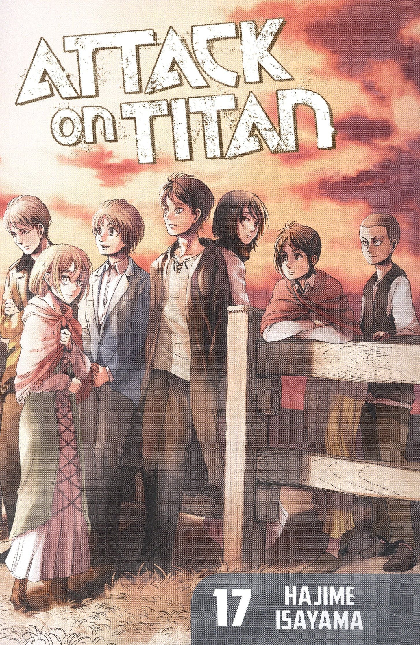 Attack on Titan 17 (На английском языке)