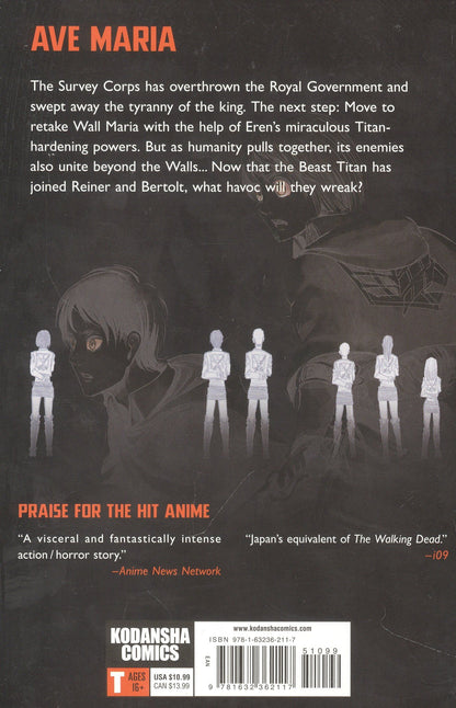 Hajime Isayama: Attack on Titan 18