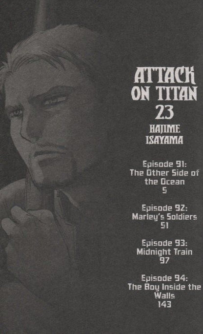 Хадзимэ Исаяма: Attack On Titan. Volume 23