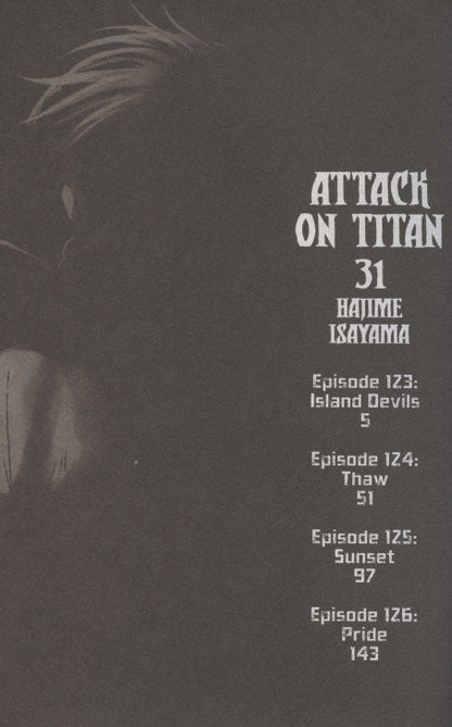 Attack On Titan. Volume 31