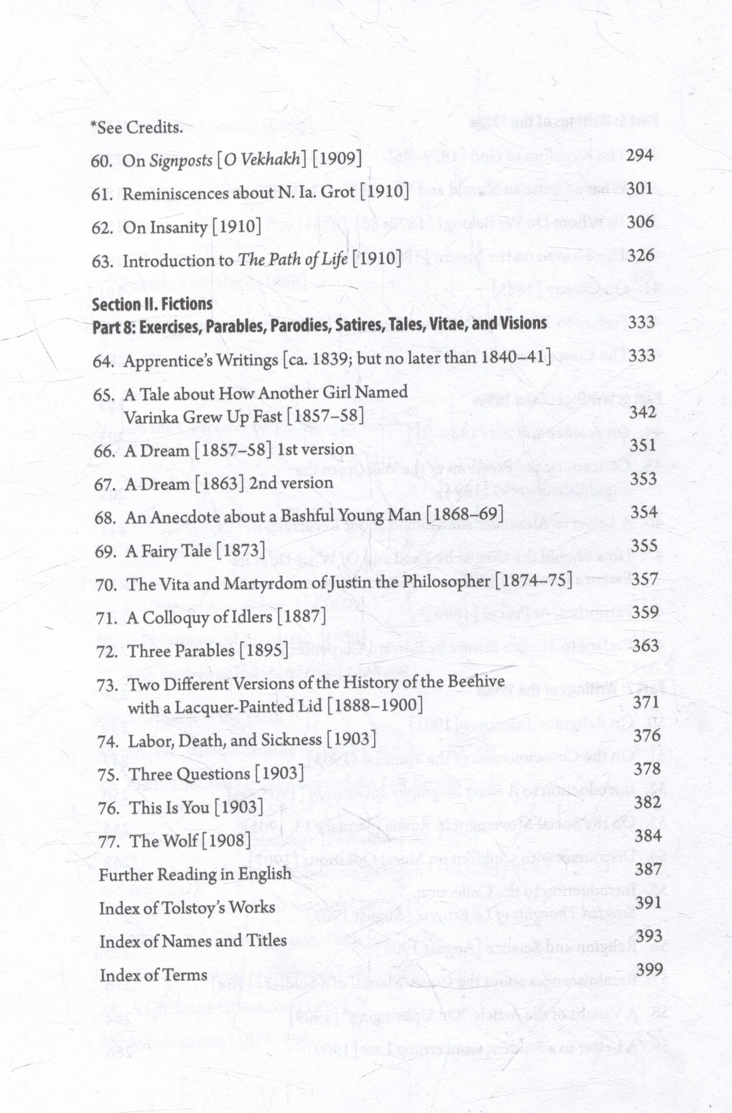 Tolstoy as Philosopher. Essential Short Writings (1835-1910): An Anthology