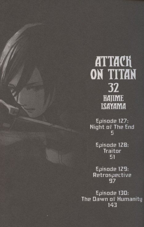 Attack On Titan. Volume 32