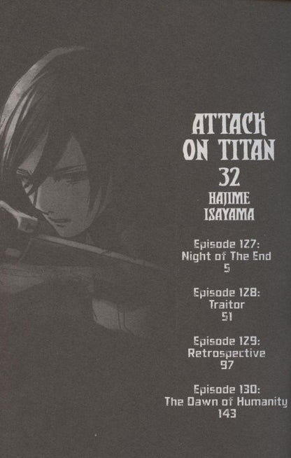 Attack On Titan. Volume 32