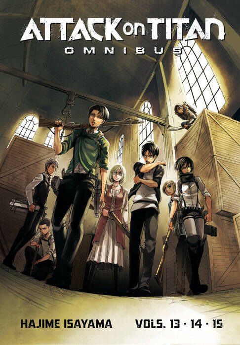 Хадзимэ Исаяма: Attack on Тitan Оmnibus (vol. 13-15)
