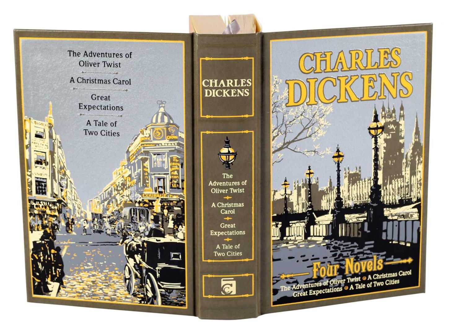 Диккенс Чарльз: Four Novels. The Adventures of Oliver Twist. A Christmas Carol. Great Expectations