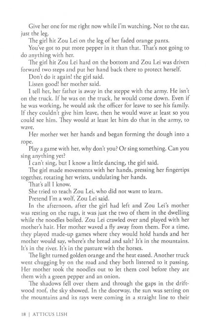 Atticus Lish: Preparation for the Next Life