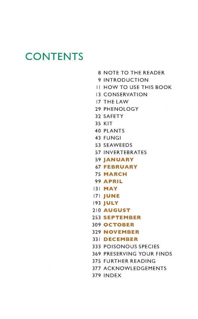 John Wright: The Forager's Calendar. A Seasonal Guide to Nature's Wild Harvests