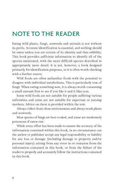 John Wright: The Forager's Calendar. A Seasonal Guide to Nature's Wild Harvests