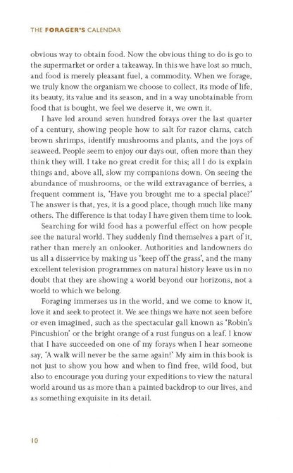 John Wright: The Forager's Calendar. A Seasonal Guide to Nature's Wild Harvests