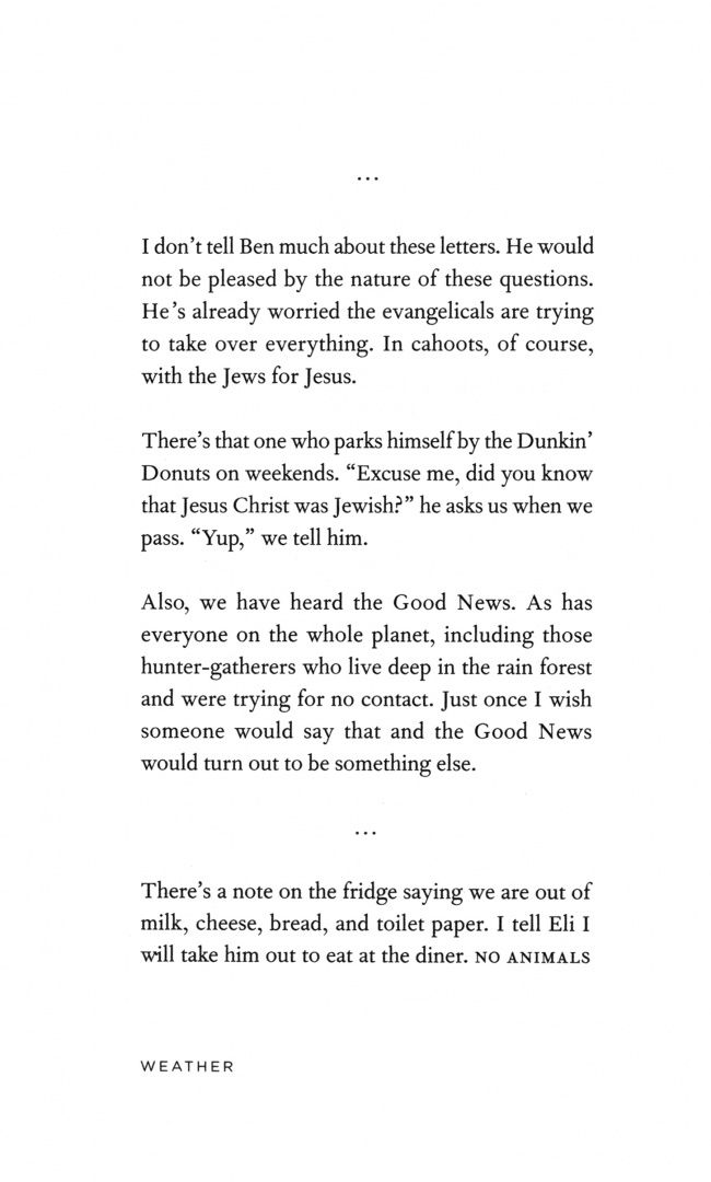 Jenny Offill: Weather