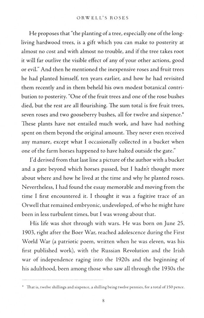 Rebecca Solnit: Orwell’s Roses