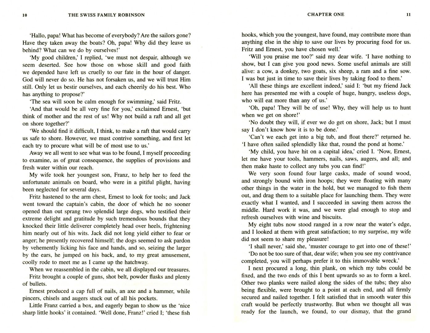 Johann Wyss: The Swiss Family Robinson