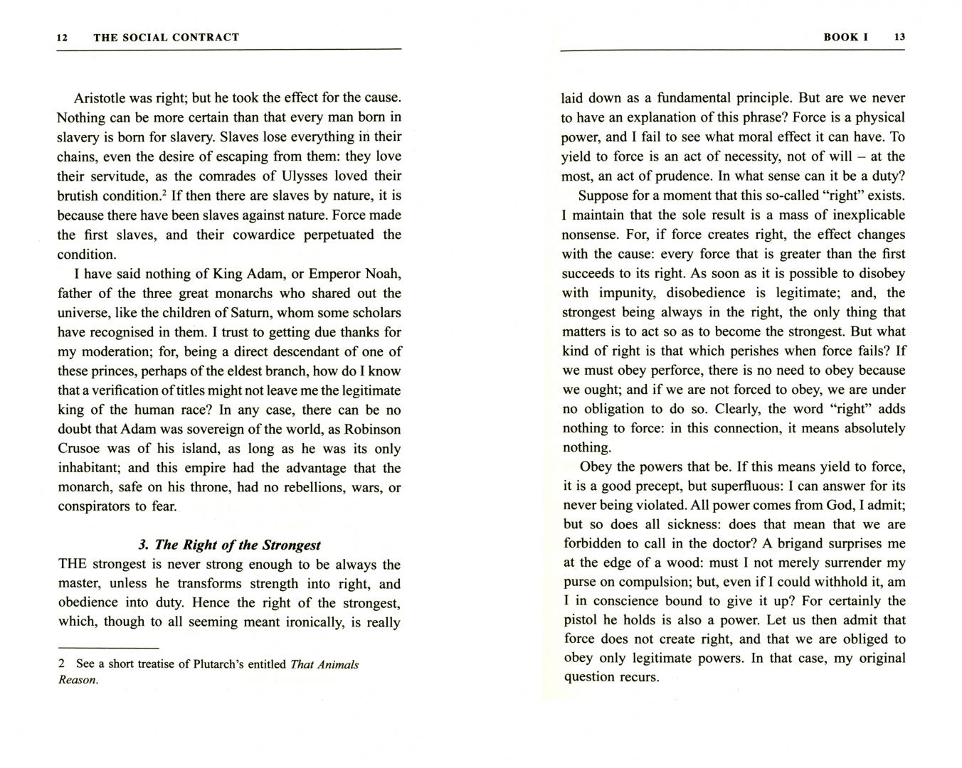 Jean-Jacques Rousseau: The Social Contract