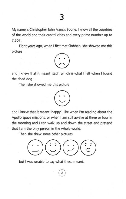 Mark Haddon: The Curious Incident of the Dog in the Night-time