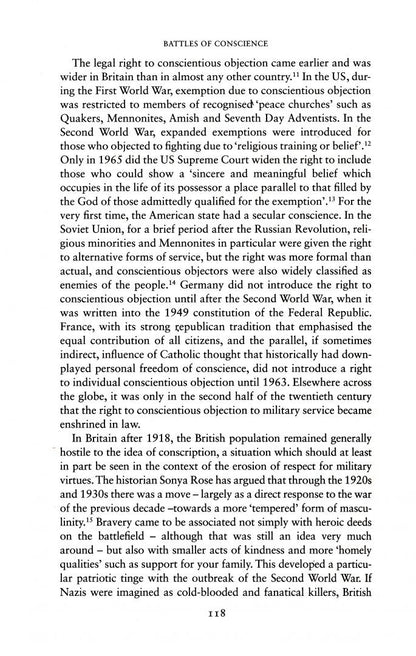 Tobias Kelly: Battles of Conscience. British Pacifists and the Second World War