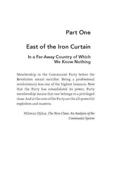 Vesna Goldsworthy: Iron Curtain. A Love Story