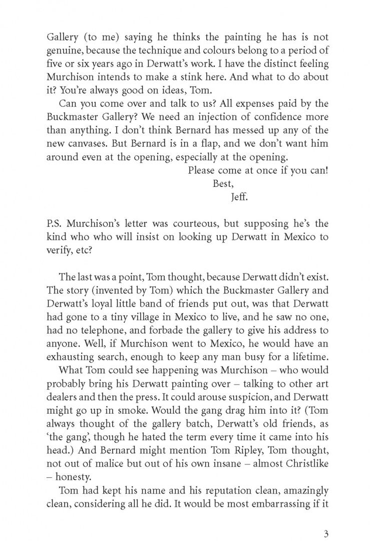 Patricia Highsmith: Ripley Under Ground