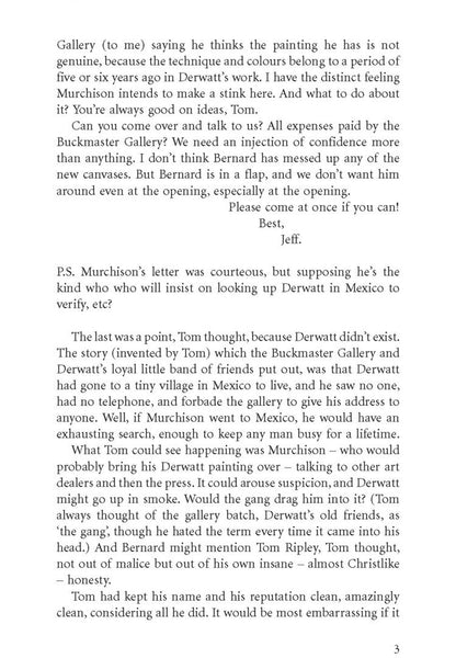 Patricia Highsmith: Ripley Under Ground