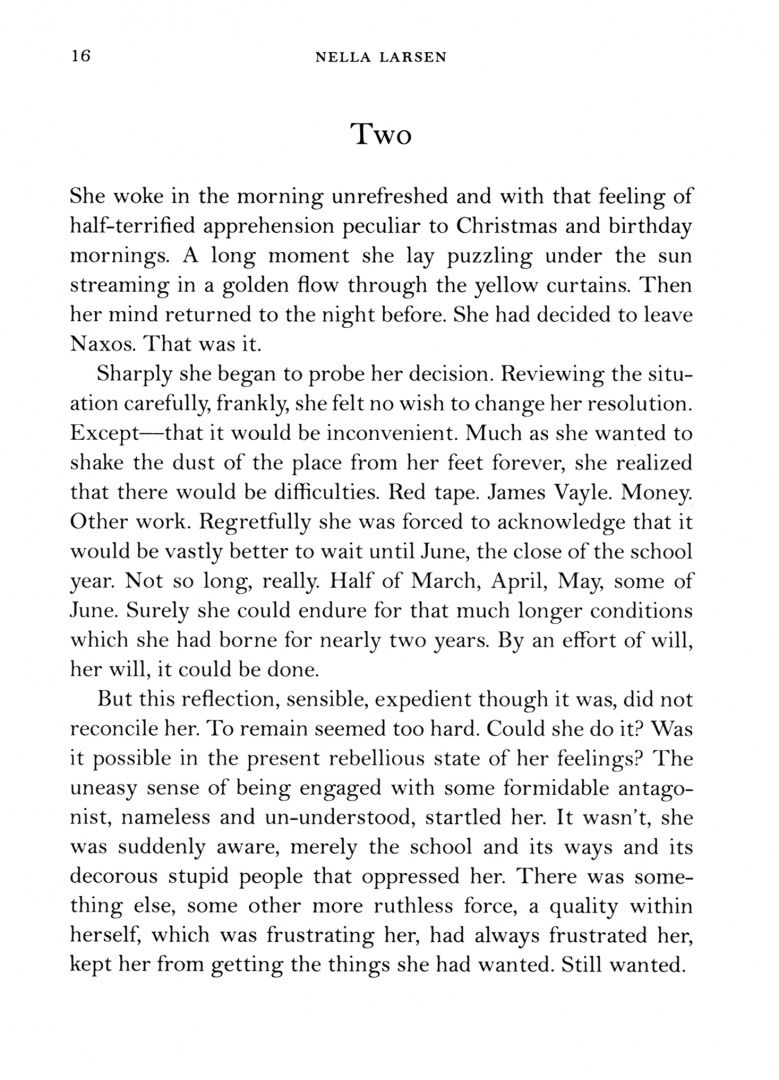 Nella Larsen: Quicksand & Passing