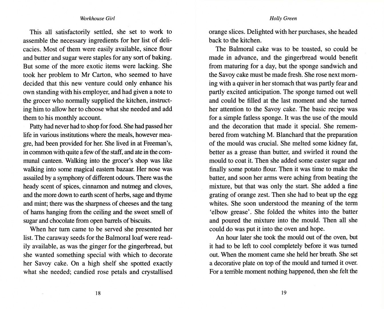 Holly Green: Workhouse Girl