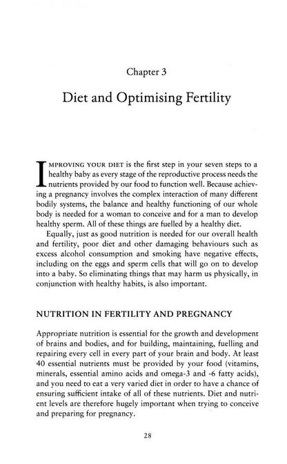 Grace Dugdale: The Fertility Book. Your definitive guide to achieving a healthy pregnancy