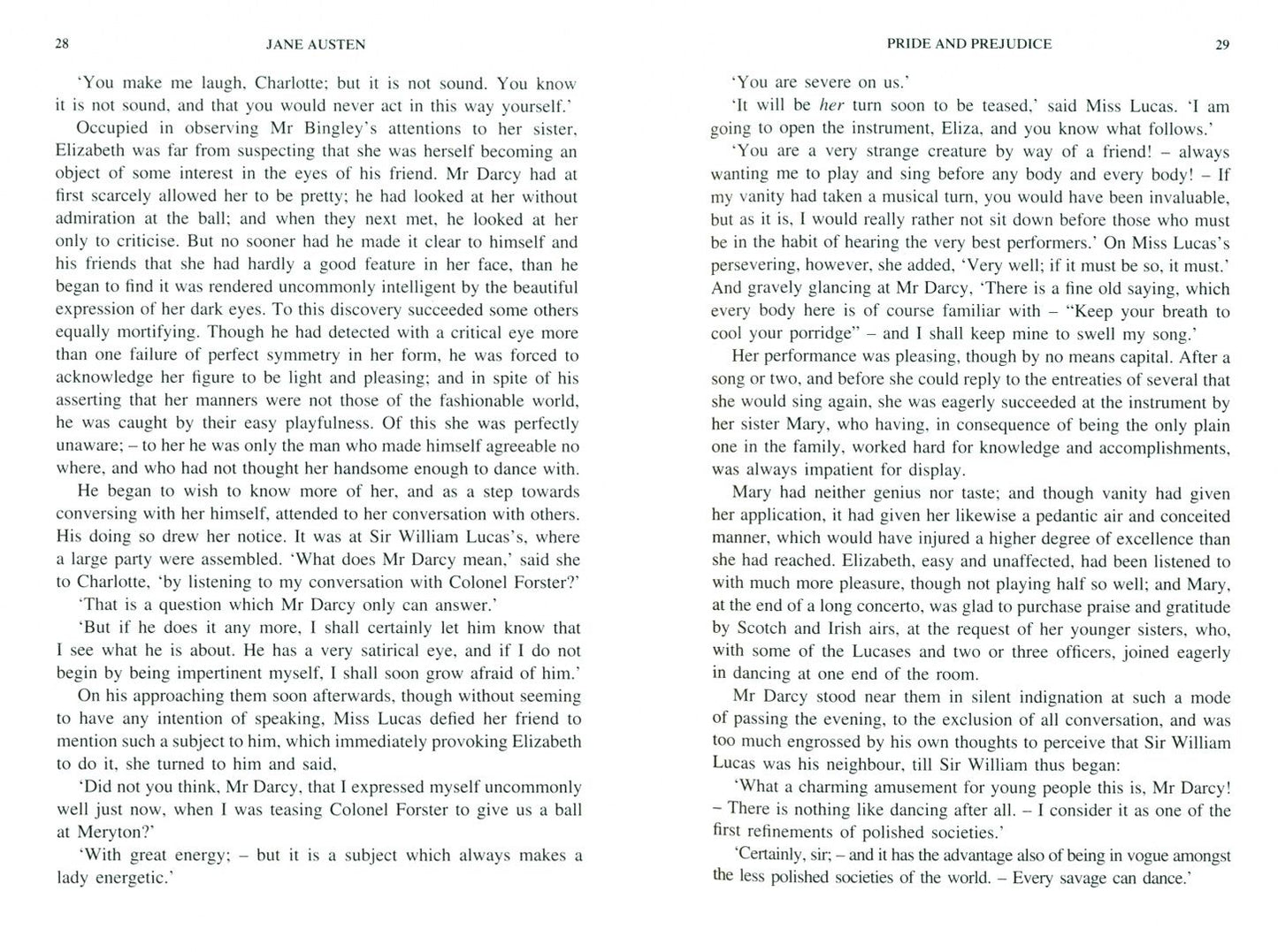 Jane Austen: Pride and Prejudice