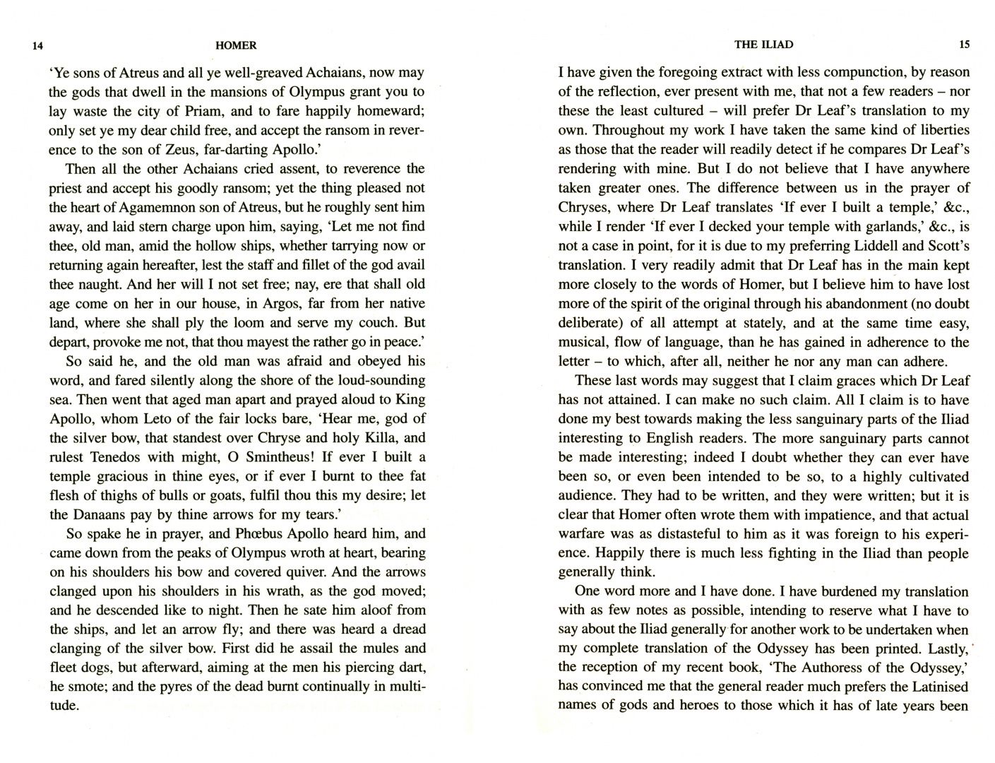 Homer: The Iliad